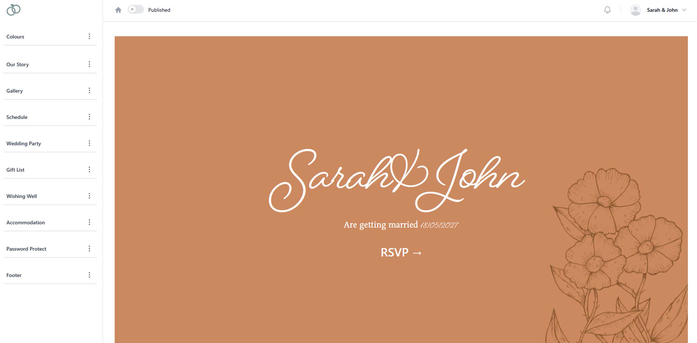 myitson.com website builder screenshot